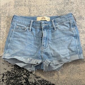 Hollister Light Blue Jean Shorts